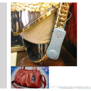 Alarming eas cable tag , clothing bag shoe anti-theft